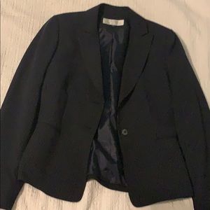 Jacket blazer navy blue with stripes